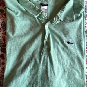 Patagonia Men's Polo - Trout Fitz Roy, Light Green, XXL